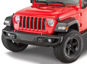Бампер передній сталевий OFD - Jeep Wrangler JL з місцем під лебідку OFJLFBS014B