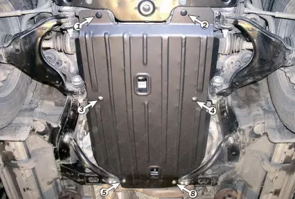 Engine Protection and Toyota LC Prado 150 2010-2017 - A