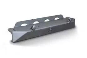 Бампер передний BFH with Shackle Tabs стальной  POISON SPYDER - Jeep Wrangler TJ