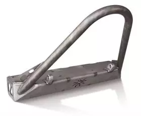 Передний стальной бампер под лебедку Jeep Wrangler JK от POISON SPYDER