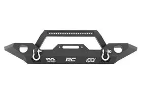 Передній бампер під лебідку з LED 20" підсвіткою Rough Country - Jeep Wrangler JL