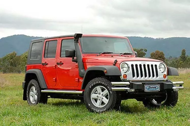 Шноркель Safari для Jeep Wrangler JK Pet LHD 06ON ss1066hf