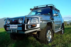 Шноркель Safari для Nissan Patrol Y61/GU 04+ ss17hfb