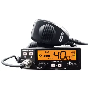 Автомобильная Си-Би Рация President Barry II AM/FM 12/24V TXPR022