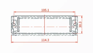 Світлодіодна фара-спалах XT-4 жовта, біла