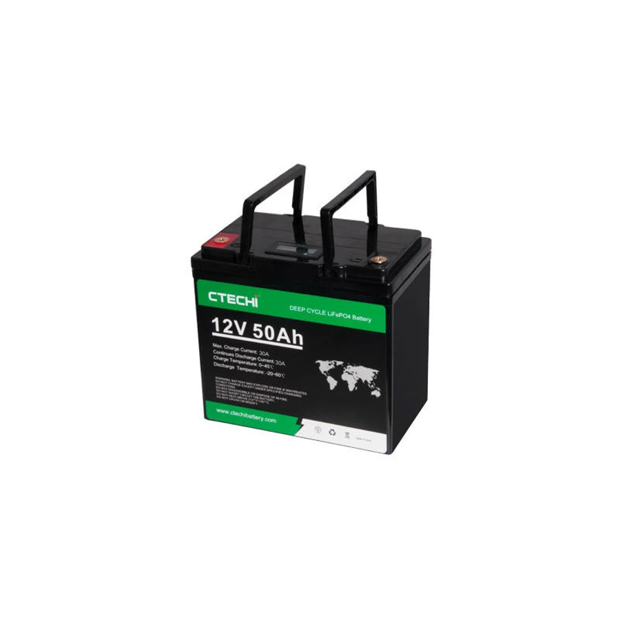 Аккумулятор CTECHI LiFePO4 12V 50Ah CT12.8V50AH