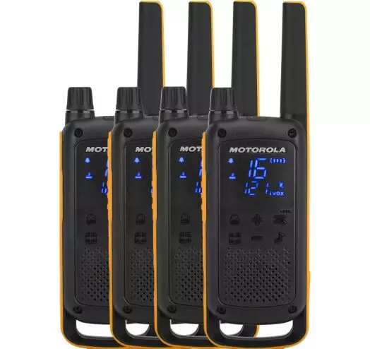 Portable Racia Motorola Talkabout T82 Extreme Quad Pack We Gr7789