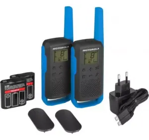 Портативна рація Motorola TALKABOUT T62 BLUE TWIN PACK & CHGR WE Гр7831