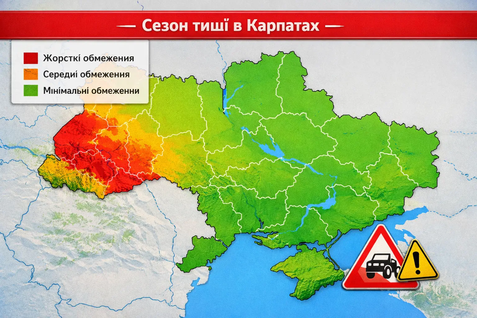 сезон тиші в карпатах