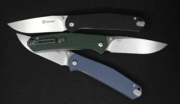Ganzo G6804 з рукоятками в різних кольорах